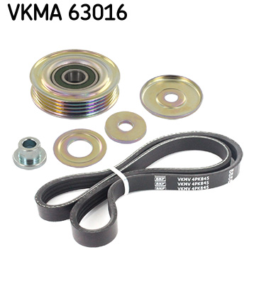 SKF Hosszbordásszíj készlet VKMA63016_SKF